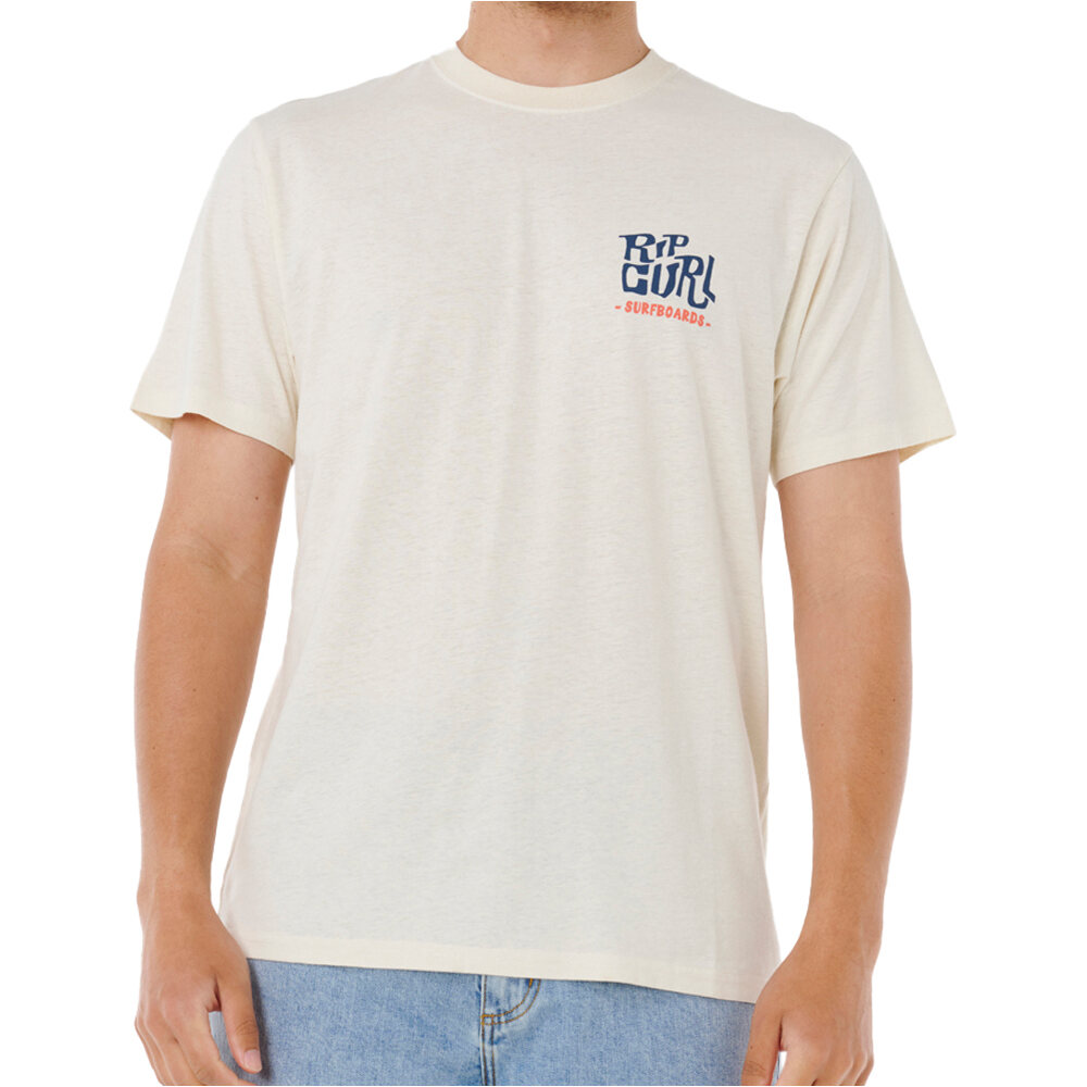 Rip Curl camiseta manga corta hombre SHAPER ADDRESS TEE vista frontal