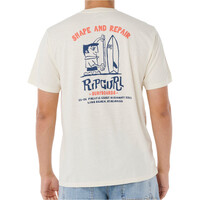 Rip Curl camiseta manga corta hombre SHAPER ADDRESS TEE vista trasera