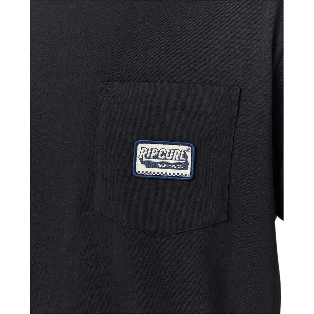 Rip Curl camiseta manga corta hombre SPORTLINE BADGE SS TEE vista trasera