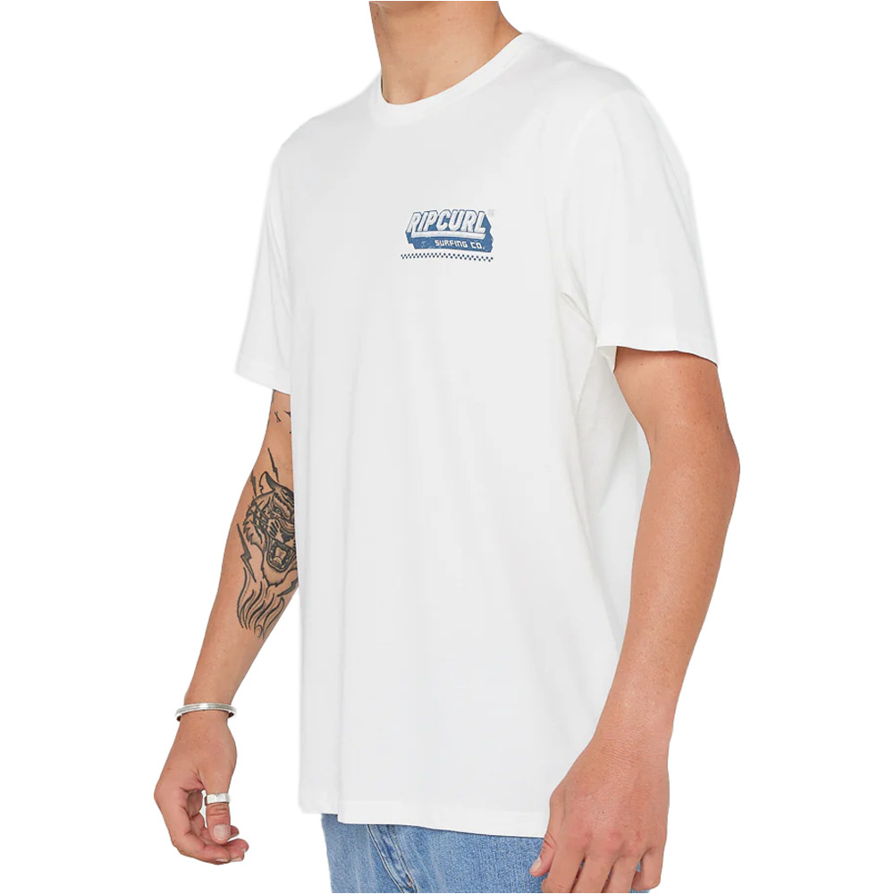 Rip Curl camiseta manga corta hombre SPORTLINE F&B TEE vista detalle