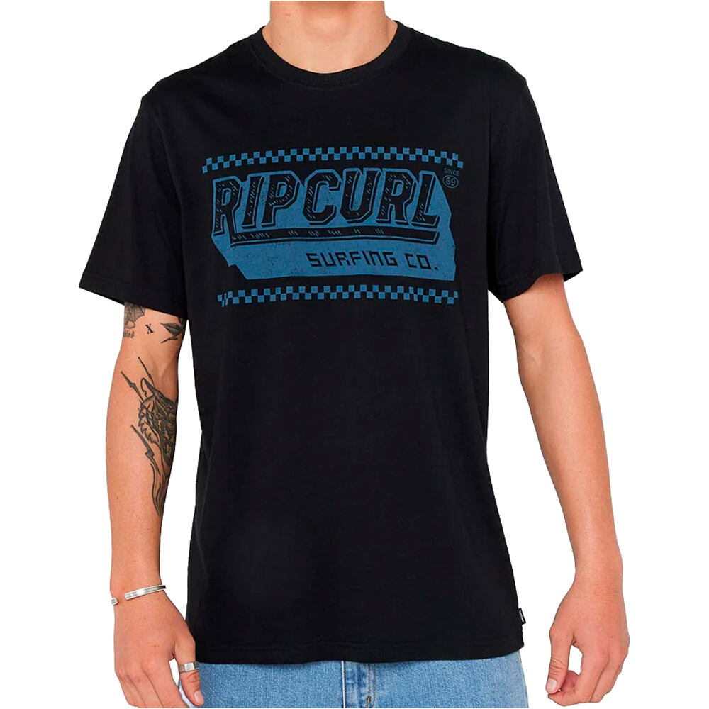 Rip Curl camiseta manga corta hombre SPORTLINE INVADER TEE vista frontal