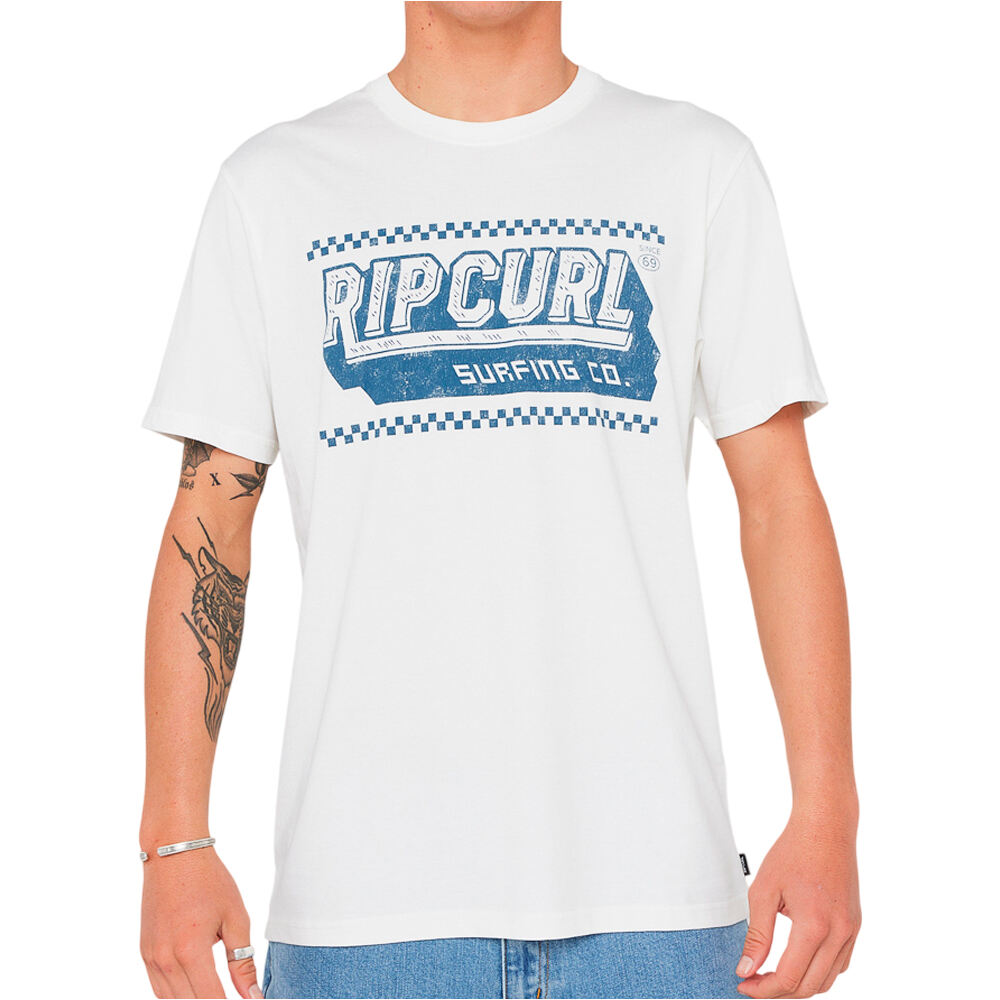 Rip Curl camiseta manga corta hombre SPORTLINE INVADER TEE vista frontal