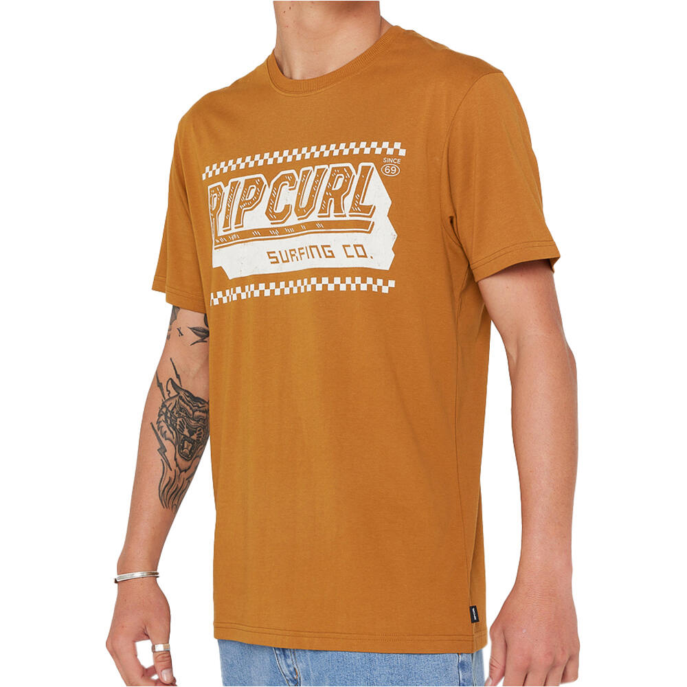 Rip Curl camiseta manga corta hombre SPORTLINE INVADER TEE vista frontal
