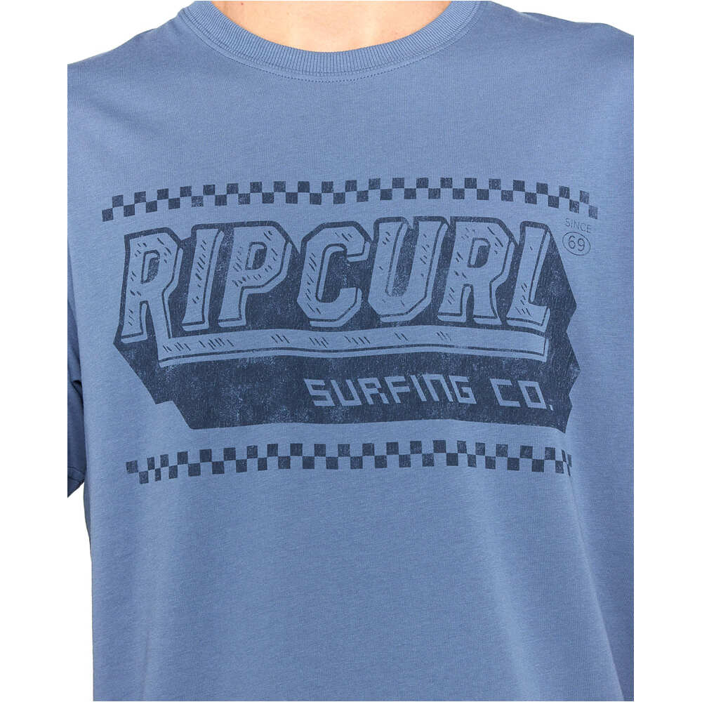 Rip Curl camiseta manga corta hombre SPORTLINE INVADER TEE vista trasera