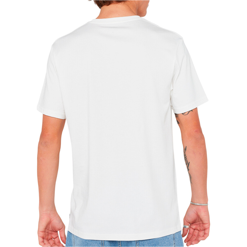 Rip Curl camiseta manga corta hombre SPORTLINE INVADER TEE vista trasera