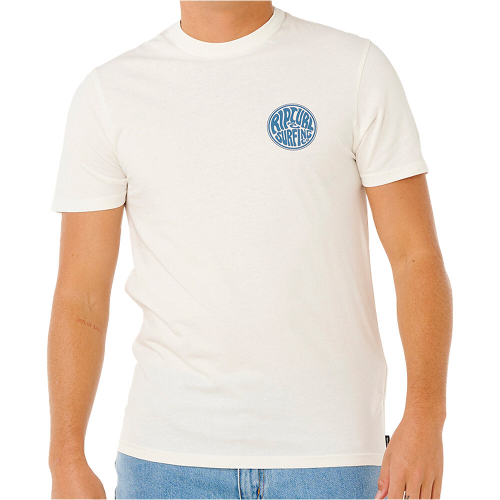 Rip Curl camiseta manga corta hombre STREAMLINE PASS TEE vista frontal