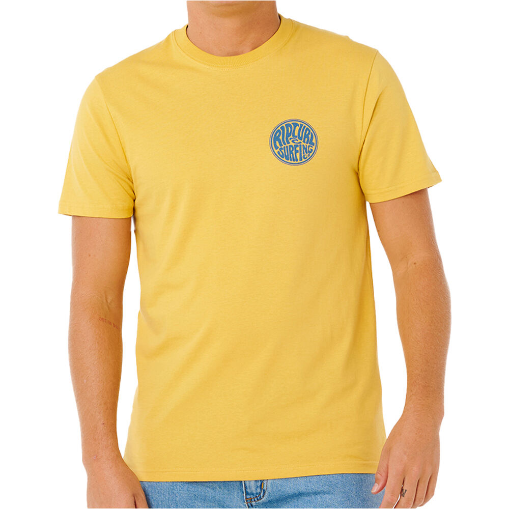 Rip Curl camiseta manga corta hombre STREAMLINE PASS TEE vista frontal