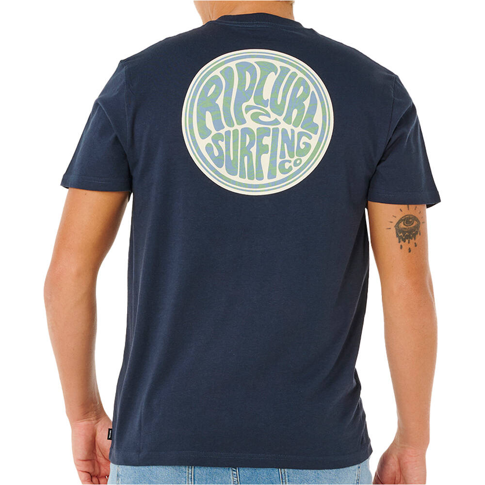 Rip Curl camiseta manga corta hombre STREAMLINE PASS TEE vista trasera
