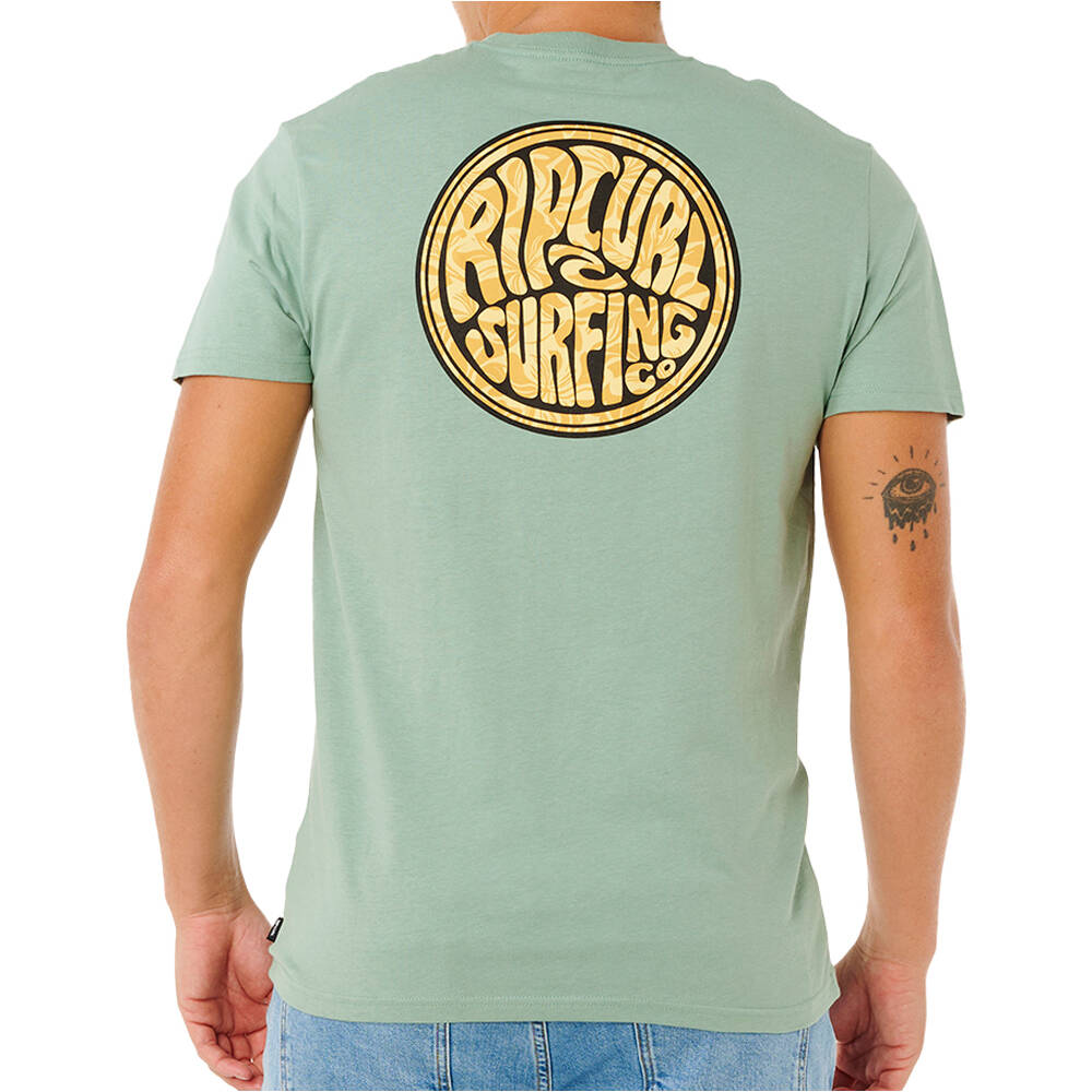 Rip Curl camiseta manga corta hombre STREAMLINE PASS TEE vista trasera