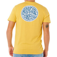 Rip Curl camiseta manga corta hombre STREAMLINE PASS TEE vista trasera