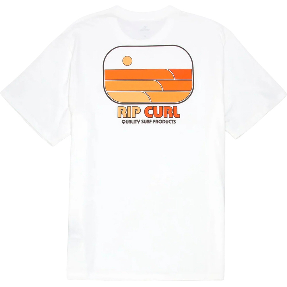 Rip Curl camiseta manga corta hombre SURF REVIVAL LINED UP TEE vista trasera