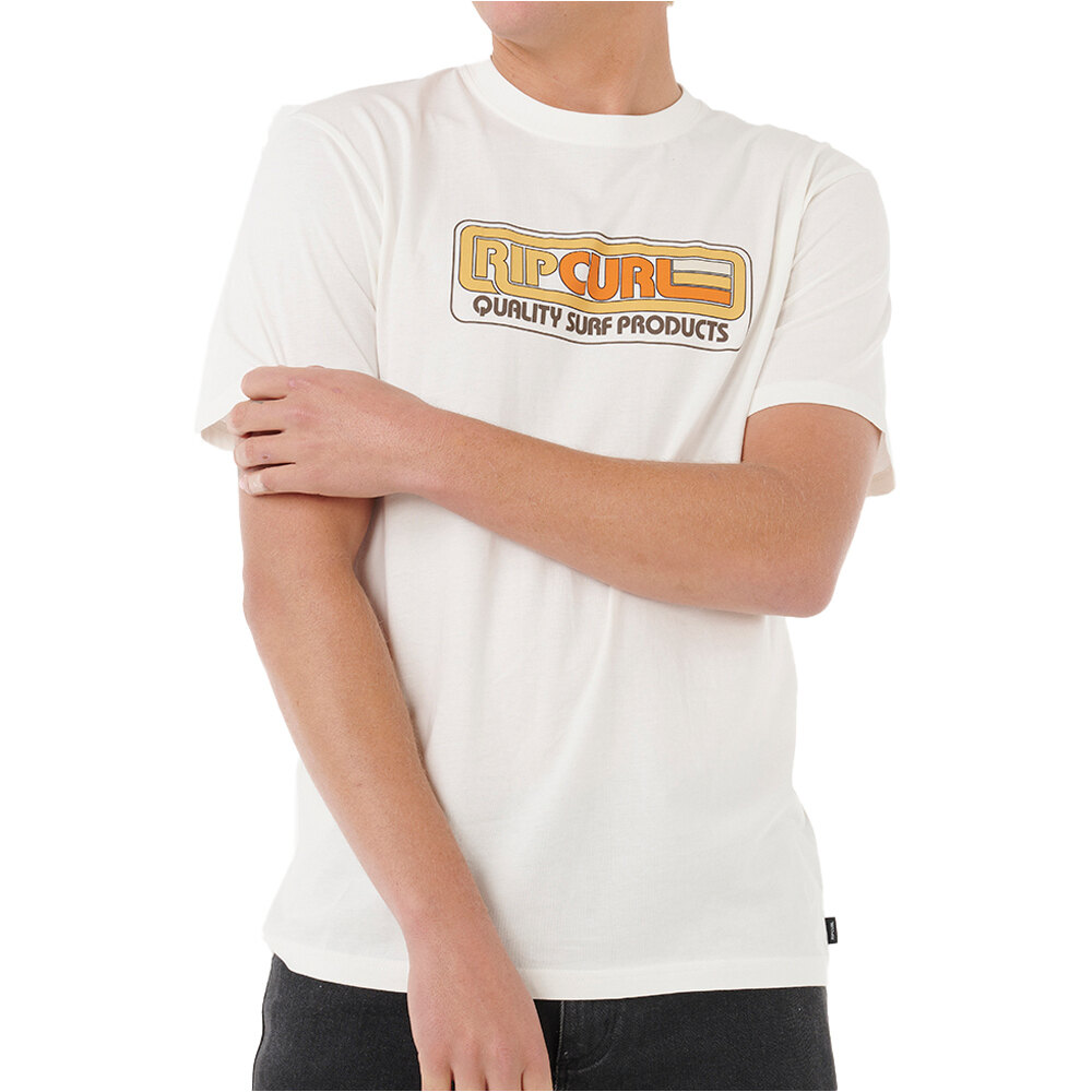 Rip Curl camiseta manga corta hombre SURF REVIVAL STATION TEE vista frontal