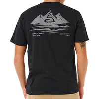 Rip Curl camiseta manga corta hombre VAPORCOOL SEARCH PEAK TEE vista trasera