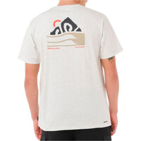 Rip Curl camiseta manga corta hombre VAPORCOOL SEARCH RANGE TEE vista trasera