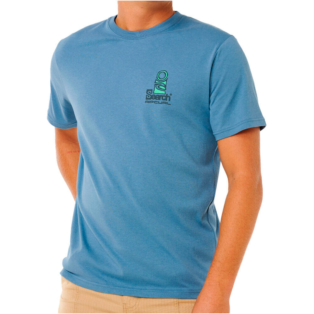 Rip Curl camiseta manga corta hombre VAPORCOOL SEARCH STACK TEE vista frontal