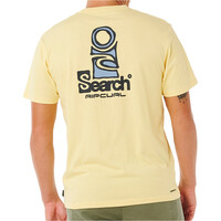 Rip Curl camiseta manga corta hombre VAPORCOOL SEARCH STACK TEE vista trasera