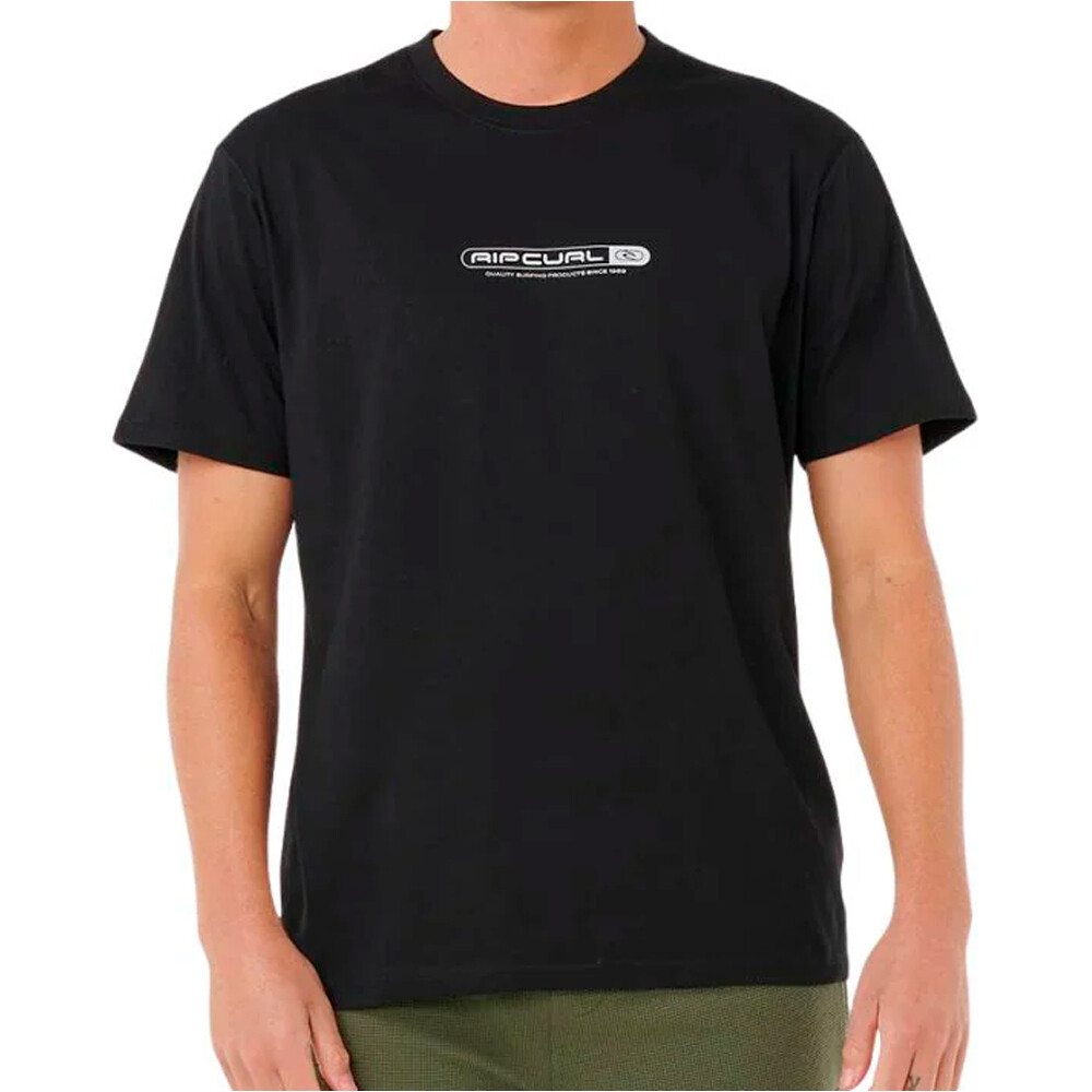 Rip Curl camiseta manga corta hombre VAPORCOOL TEST TUBE TEE vista frontal