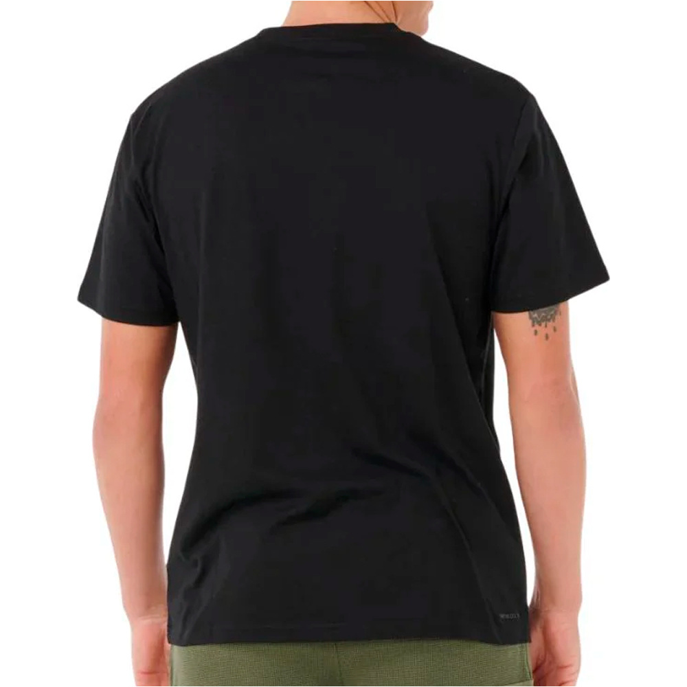 Rip Curl camiseta manga corta hombre VAPORCOOL TEST TUBE TEE vista trasera