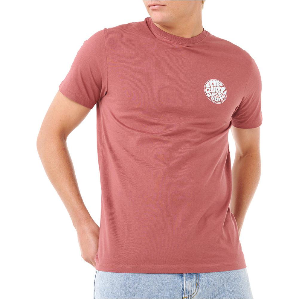 Rip Curl camiseta manga corta hombre WETTIE ICON TEE vista frontal