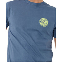 Rip Curl camiseta manga corta hombre WETTIE ICON TEE vista trasera