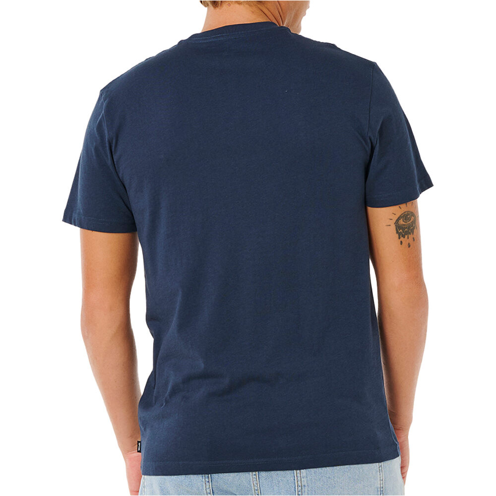 Rip Curl camiseta manga corta hombre WETTIE ICON TEE vista trasera