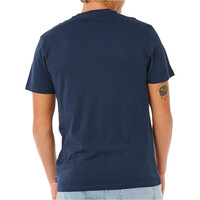 Rip Curl camiseta manga corta hombre WETTIE ICON TEE vista trasera