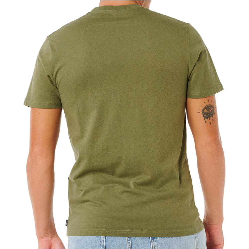 Rip Curl camiseta manga corta hombre WETTIE ICON TEE vista trasera