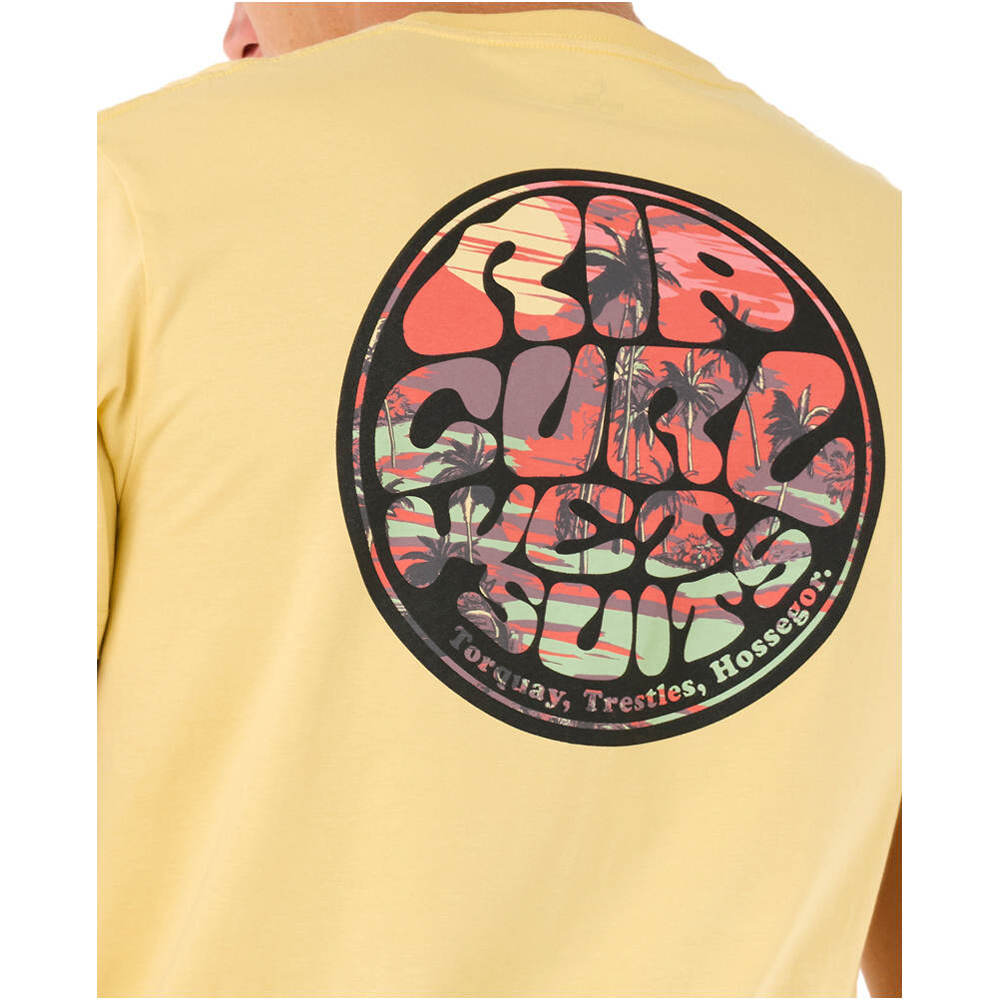 Rip Curl camiseta manga corta hombre WETTIE PASSAGE ICON TEE 03