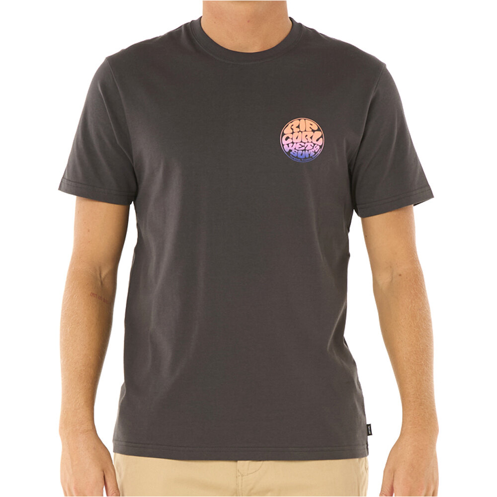 Rip Curl camiseta manga corta hombre WETTIE PASSAGE ICON TEE vista frontal