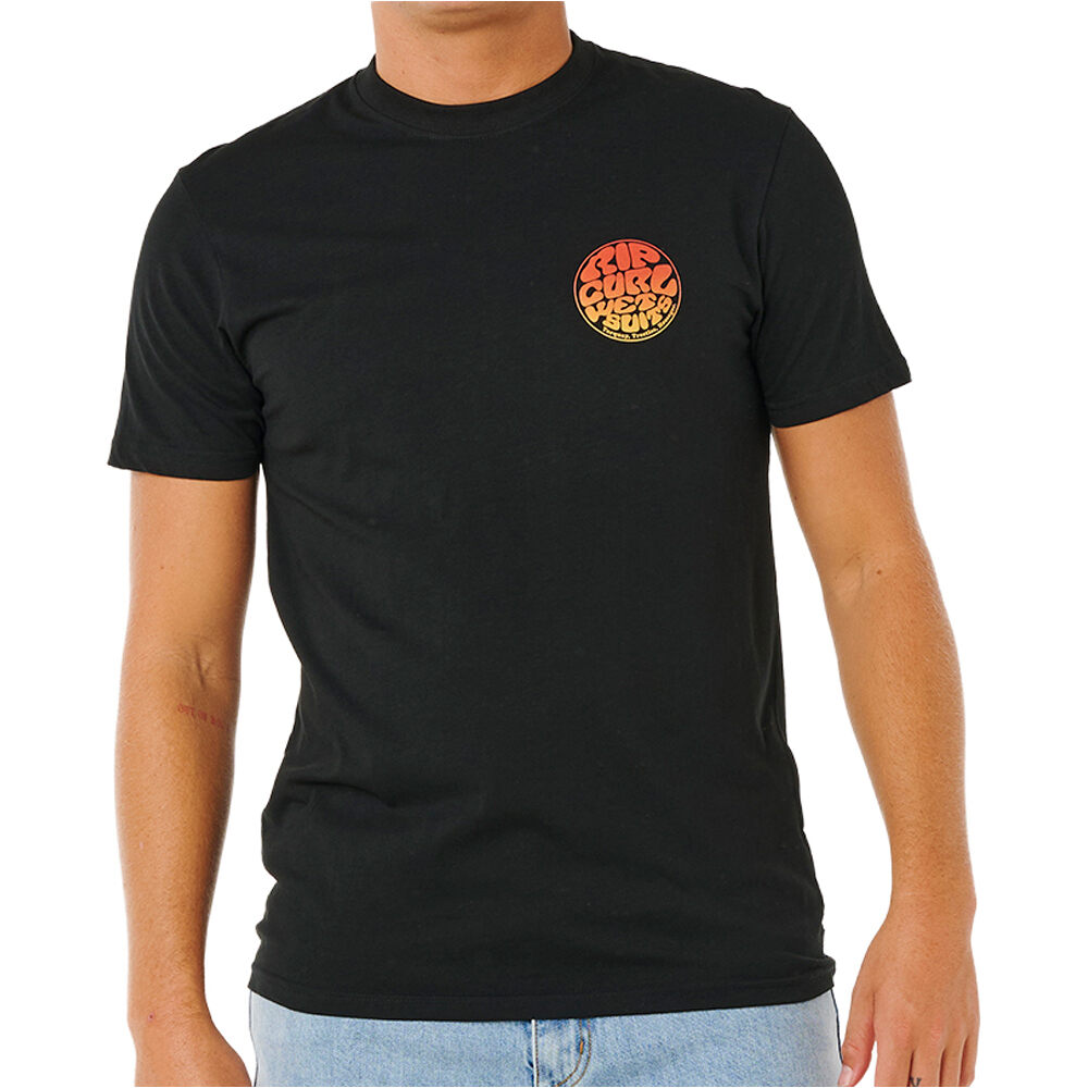 Rip Curl camiseta manga corta hombre WETTIE PASSAGE ICON TEE vista frontal