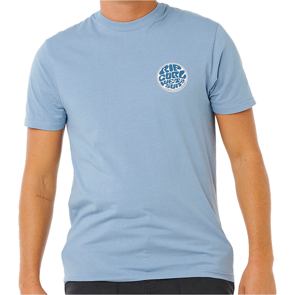 Rip Curl camiseta manga corta hombre WETTIE PASSAGE ICON TEE vista frontal