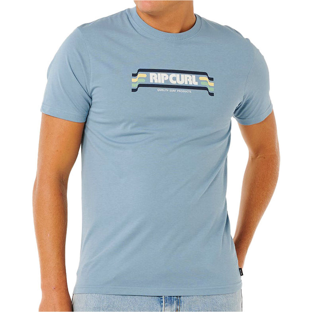 Rip Curl camiseta manga corta hombre YO MUMMA TEE vista frontal