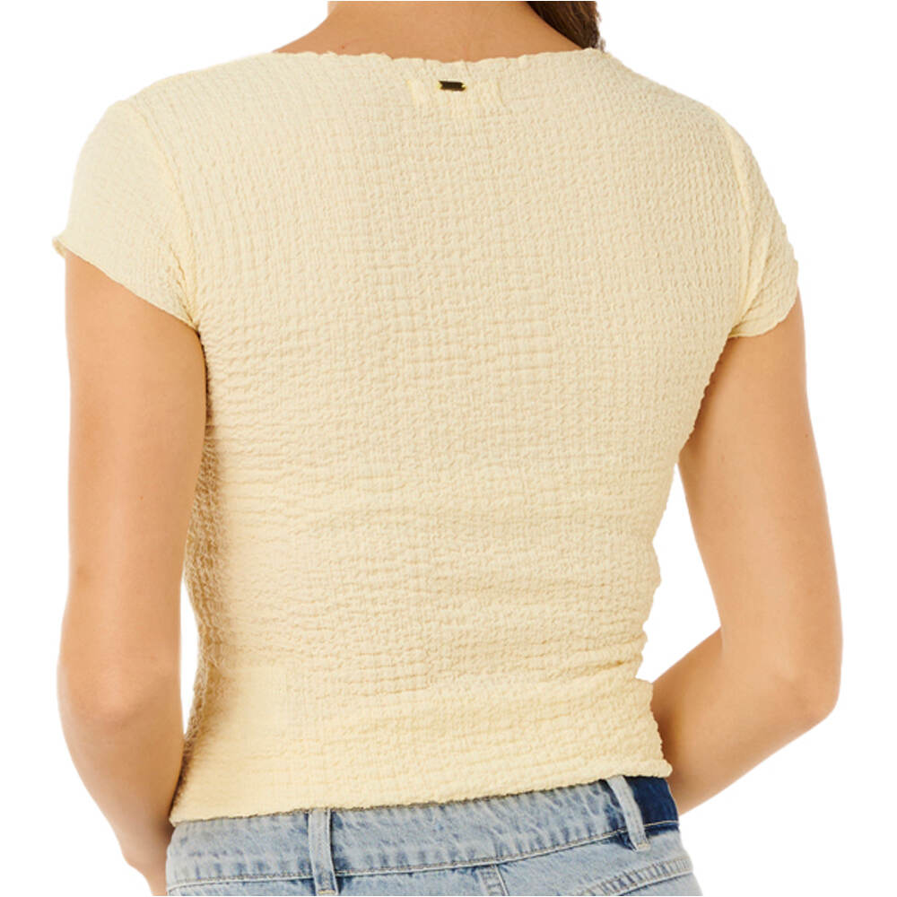 Rip Curl camiseta manga corta mujer COASTAL SS TOP vista trasera