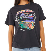 Rip Curl camiseta manga corta mujer PACIFIC RIDER RELAXED TEE vista frontal