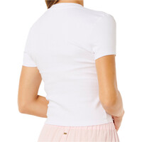 Rip Curl camiseta manga corta mujer SURF SIDE FITTED TEE vista trasera