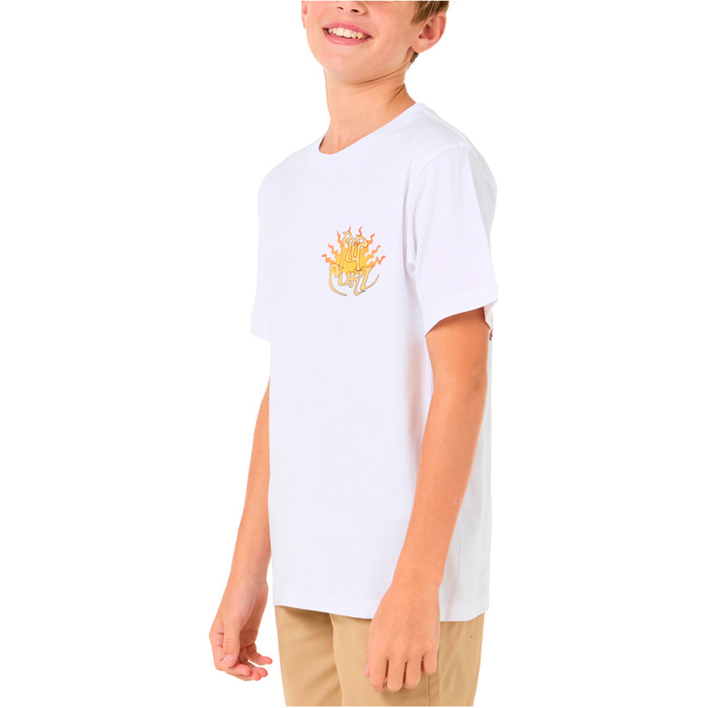 Rip Curl camiseta manga corta niño DAZED TEE - BOY vista detalle