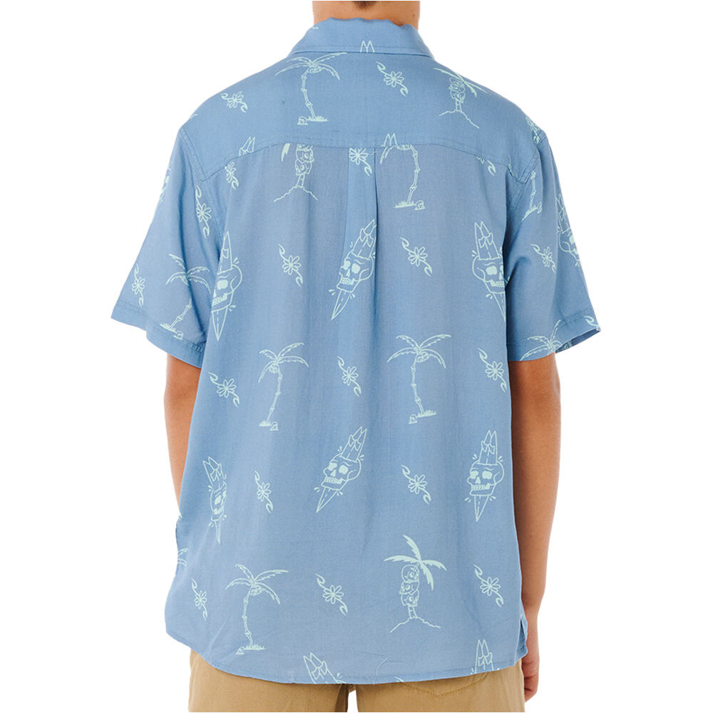 Rip Curl camiseta manga corta niño ETERNAL SHRED SS SHIRT-BOY vista trasera