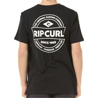 Rip Curl camiseta manga corta niño M_STAPLE TEE -BOY vista trasera