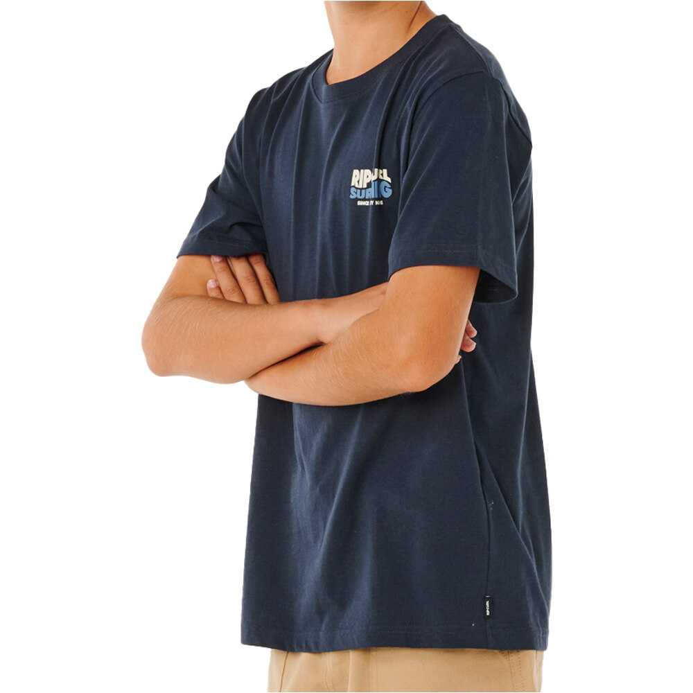 Rip Curl camiseta manga corta niño M_STREAMLINE LINEUP TEE-BOY vista detalle