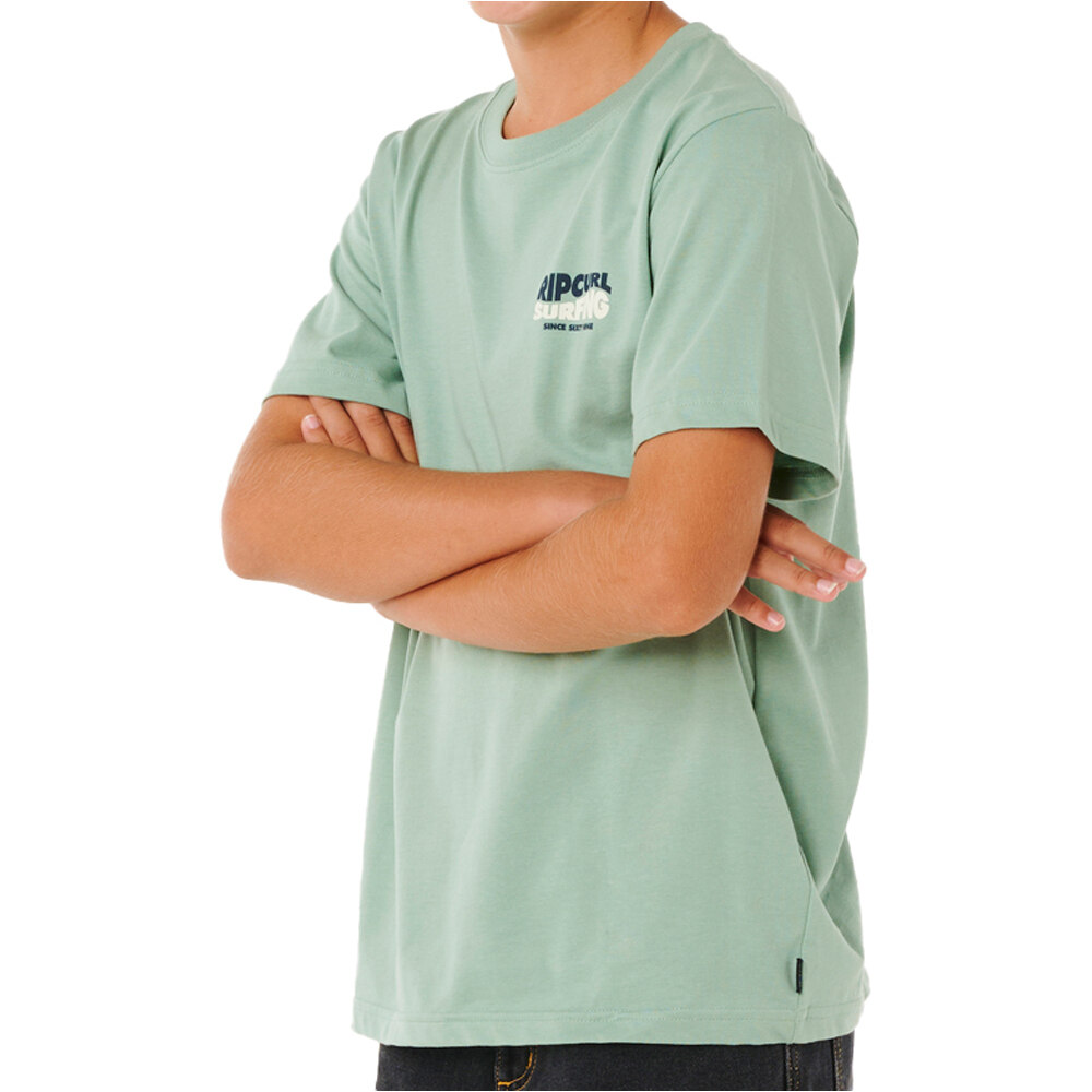 Rip Curl camiseta manga corta niño M_STREAMLINE LINEUP TEE-BOY vista detalle