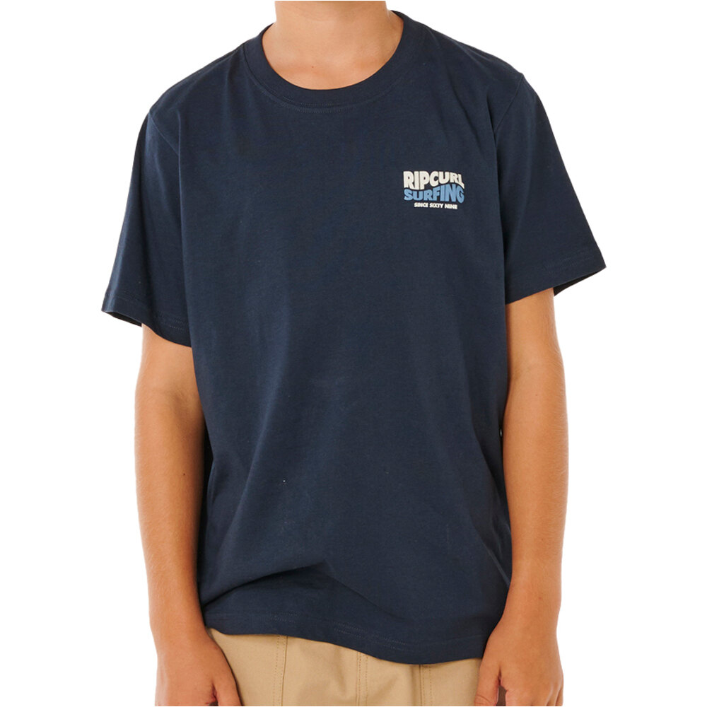 Rip Curl camiseta manga corta niño M_STREAMLINE LINEUP TEE-BOY vista frontal