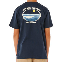 Rip Curl camiseta manga corta niño M_STREAMLINE LINEUP TEE-BOY vista trasera