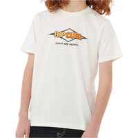 Rip Curl camiseta manga corta niño SURF REVIVAL LOGO TEE -BOY vista frontal