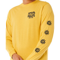 Rip Curl camiseta manga larga hombre PACIFIC RINSE L/S TEE vista detalle
