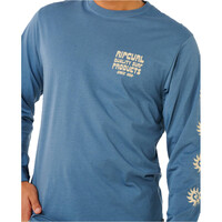 Rip Curl camiseta manga larga hombre PACIFIC RINSE L/S TEE vista detalle