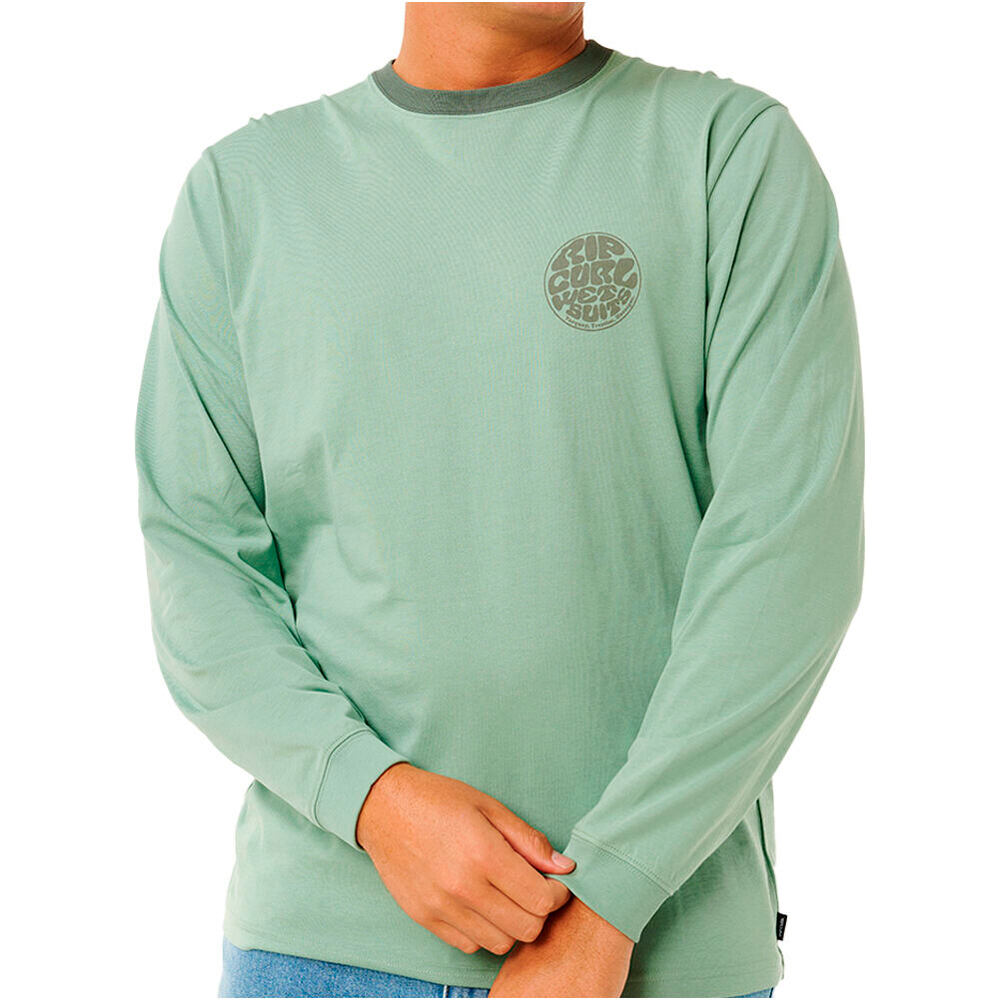 Rip Curl camiseta manga larga hombre WETSUIT ICON L/S vista frontal