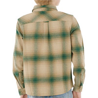 Rip Curl camiseta manga larga niño COUNT FLANNEL SHIRT -BOY vista trasera