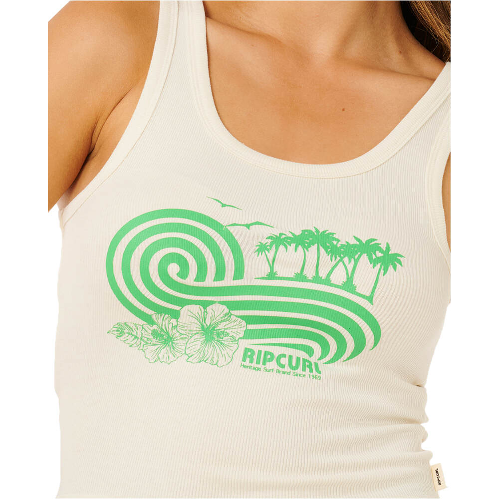 Rip Curl camiseta tirantes mujer OCEAN BREAK RIB TANK 03