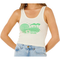 Rip Curl camiseta tirantes mujer OCEAN BREAK RIB TANK vista frontal