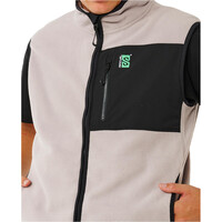Rip Curl chalecos hombre SEARCH POLAR FLEECE VEST vista detalle